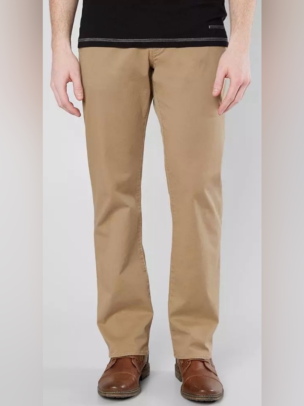 BKE Tyler Straight Khakis 38XL (38x34) Preppy Academia Workwear Closet Staple